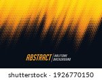 yellow and black diagonal... | Shutterstock .eps vector #1926770150