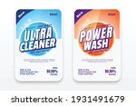 detergent labels or... | Shutterstock .eps vector #1931491679