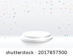 celebration confetti with... | Shutterstock .eps vector #2017857500