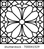 Floral Geometric Decor  Tile  ...