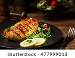 Grilled Chicken Breast With...