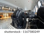 Small photo of Hydroelectric Power Plant of Norsk Hydro Company. It is deduced from industrial use. Currently it is a museum of industry and energy. June 22,2018.Telemark Region. Norway