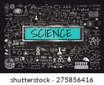hand drawn about mathematics on ... | Shutterstock .eps vector #275856416
