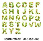 salad alphabet