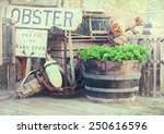 Image Of Lobster Pots  Buoys...