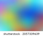 blurred brush of paint colorful ... | Shutterstock . vector #2057339639