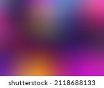 blurred brush of paint colorful. | Shutterstock . vector #2118688133