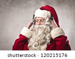 Santa Claus Listening To The...