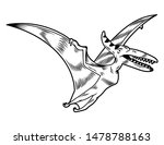 Pterodactyl vector drawing image - Free stock photo - Public Domain ...