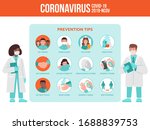 two medics  doctor and nurse... | Shutterstock .eps vector #1688839753