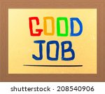 good job concept | Shutterstock . vector #208540906