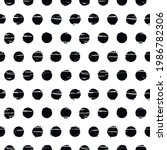 polka dot seamless pattern.... | Shutterstock .eps vector #1986782306