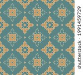 vintage seamless pattern.... | Shutterstock .eps vector #1991459729