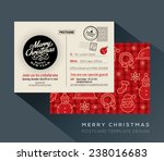 christmas and happy new year... | Shutterstock .eps vector #238016683