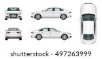 car vector template on white...