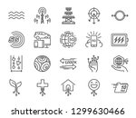 5g internet line icon set.... | Shutterstock .eps vector #1299630466