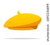 beret hat vector isolated... | Shutterstock .eps vector #1892156899