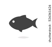 Fish Icon Vector Isolated