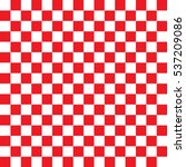 Checkered Seamless Red Pattern...