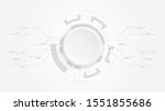 abstract digital technology... | Shutterstock .eps vector #1551855686