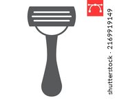 shaving razor line icon  care... | Shutterstock .eps vector #2169919149