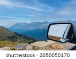 Rear View Mirror Of A Car...