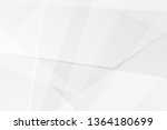 abstract white and grey on... | Shutterstock .eps vector #1364180699