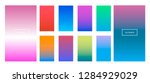 colorful backgrounds in trendy... | Shutterstock .eps vector #1284929029