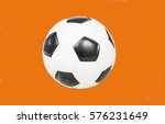 football ball white and black... | Shutterstock . vector #576231649