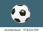 football ball white and black... | Shutterstock . vector #576231709