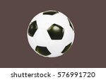 football ball white and black... | Shutterstock . vector #576991720