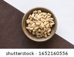 Pine Nuts In A Bowl