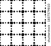 seamless pattern. mesh of... | Shutterstock .eps vector #1837579810