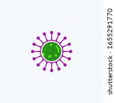 corona  microbe  bacterium icon.... | Shutterstock .eps vector #1655291770