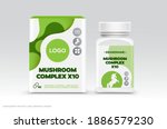 supplement food package design... | Shutterstock .eps vector #1886579230