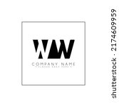 Initial Letter WW Logo - Simple Business Logo
