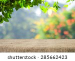 Nature background and table...