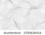 wave lines pattern abstract... | Shutterstock .eps vector #1530636416