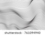 Wave Lines Pattern Abstract...