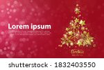 merry christmas and happy new... | Shutterstock .eps vector #1832403550