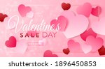 valentine's day sale concept ... | Shutterstock .eps vector #1896450853