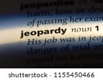 Small photo of jeopardy word in a dictionary. jeopardy concept.