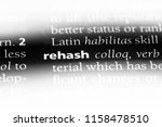 Small photo of rehash word in a dictionary. rehash concept.