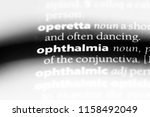 Small photo of ophthalmia word in a dictionary. ophthalmia concept.
