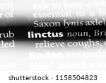 Small photo of linctus word in a dictionary. linctus concept.