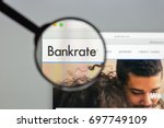 Small photo of Milan, Italy - August 10, 2017: Bankrate website homepage. It is a consumer financial services company based in New York City. Bankrate.com, perhaps its best-known brand, is a personal finance website