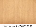 Kraft paper texture vertical striped pattern for wrapping. Kraft paper texture background.
