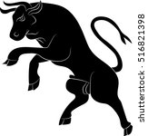 Black Bull Silhouette Clipart Free Stock Photo - Public Domain Pictures