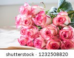 Large romantic bouquet of...