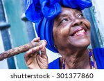 Portrait Of African Cuban Woman ...